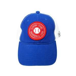 Baseball Life by We People - Blue Adjustable Mesh Hat