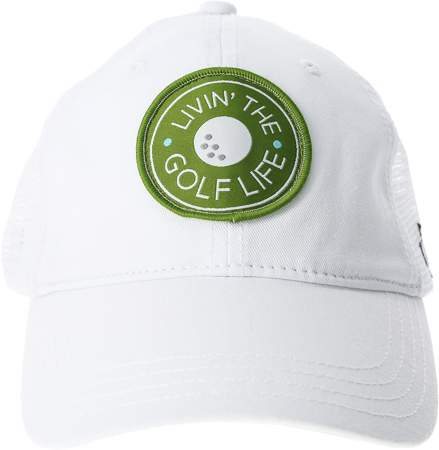 Golf Life by We People - Golf Life - White Adjustable Mesh Hat