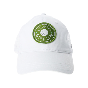 Golf Life by We People - White Adjustable Mesh Hat