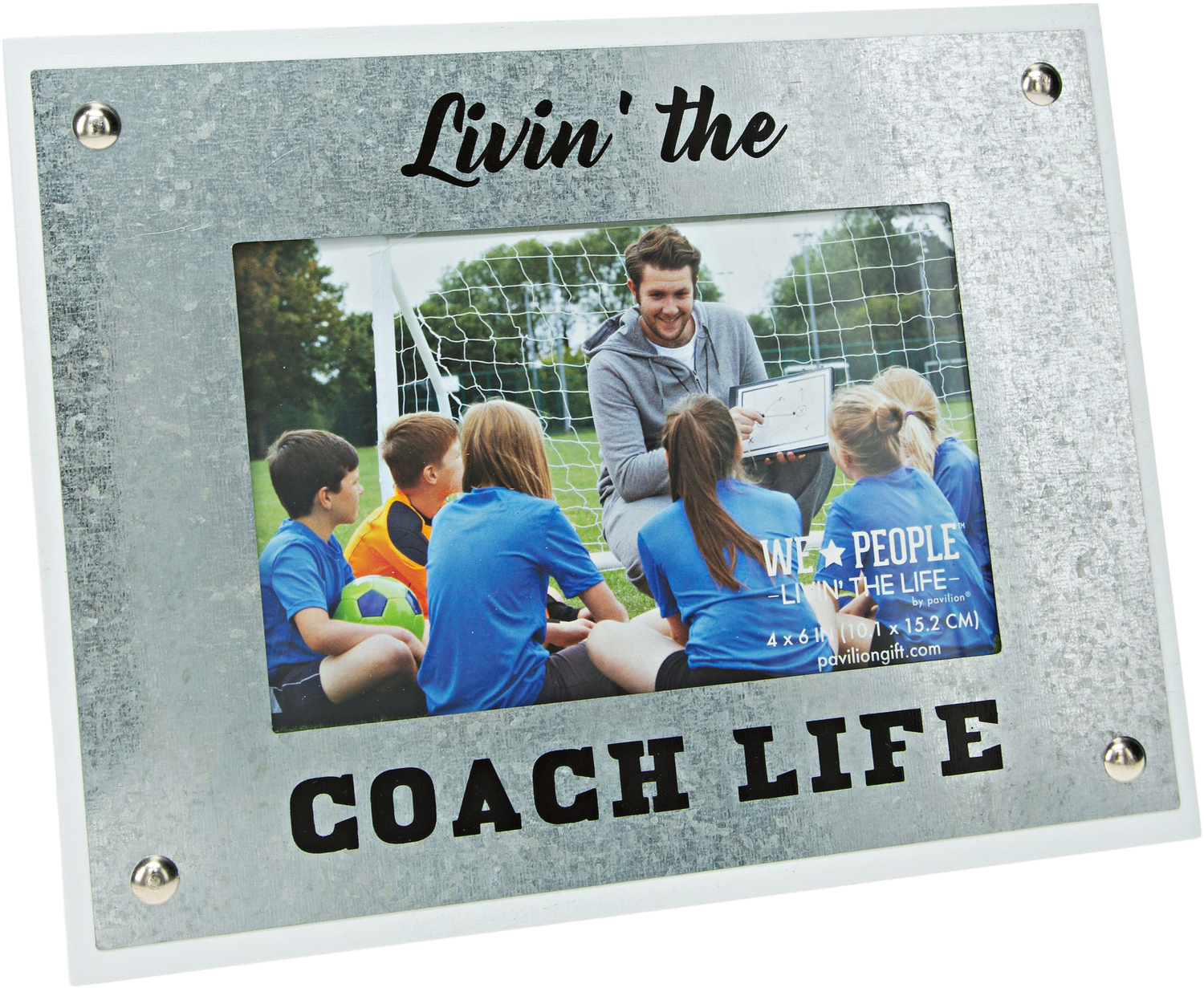 Coach Life by We People - Coach Life - 8.5" x 6.5" Frame
(Holds 4" x 6" Photo)