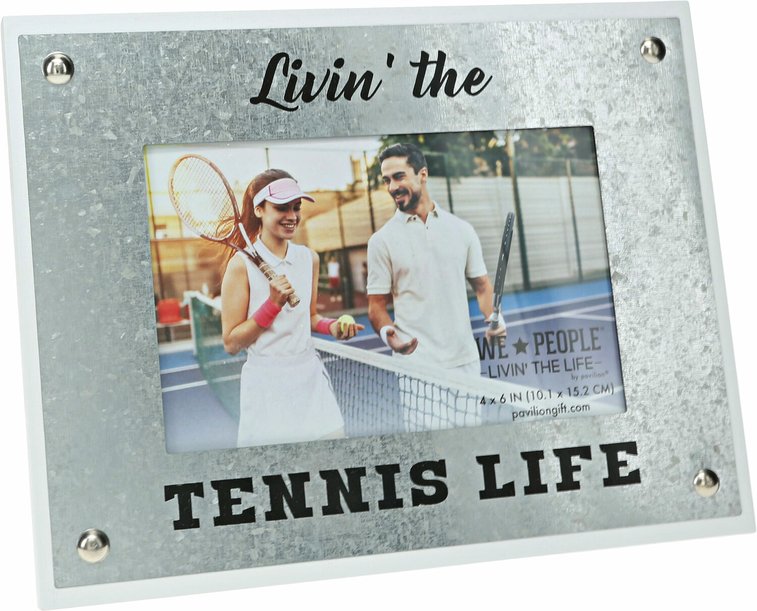 Tennis Life by We People - Tennis Life - 8.5" x 6.5" Frame
(Holds 4" x 6" Photo)