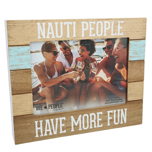 Nauti People by We People - 9" x 7.25" Frame (Holds 5" x 7" photo)