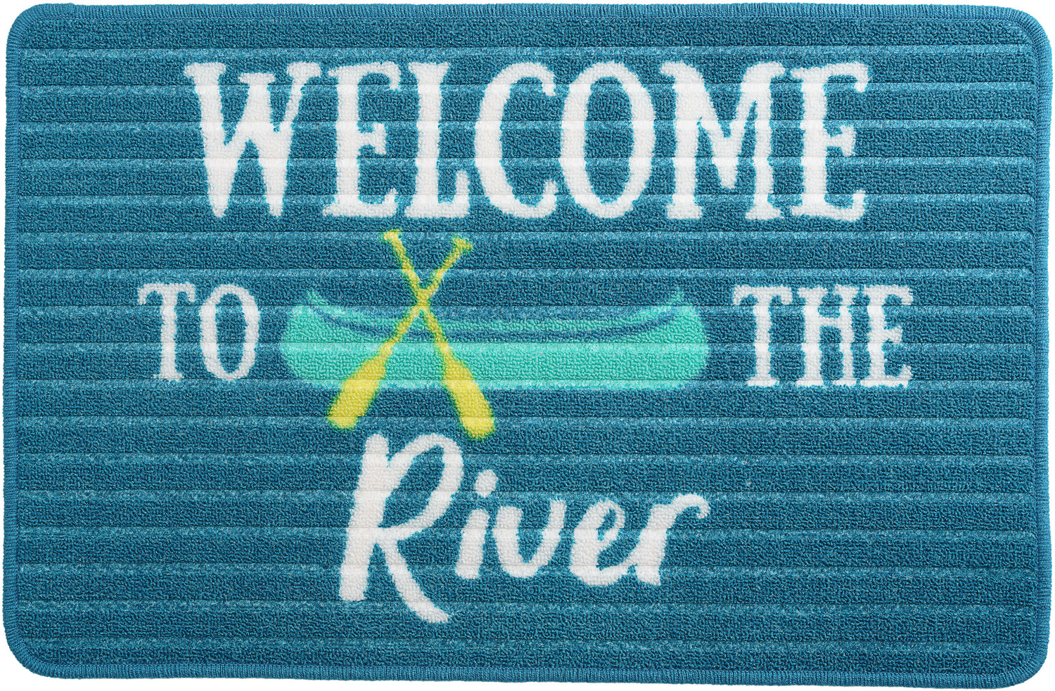 River by We People - River - 27.5" x 17.75" Floor Mat