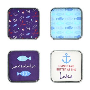 Lake by We People - 4" (4 Piece) Coaster Set 