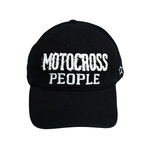 Motocross People by We People - Black Adjustable Hat