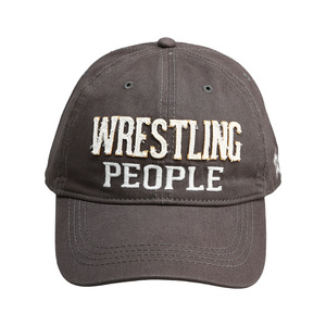 Wrestling People by We People - Dark Gray Adjustable Hat