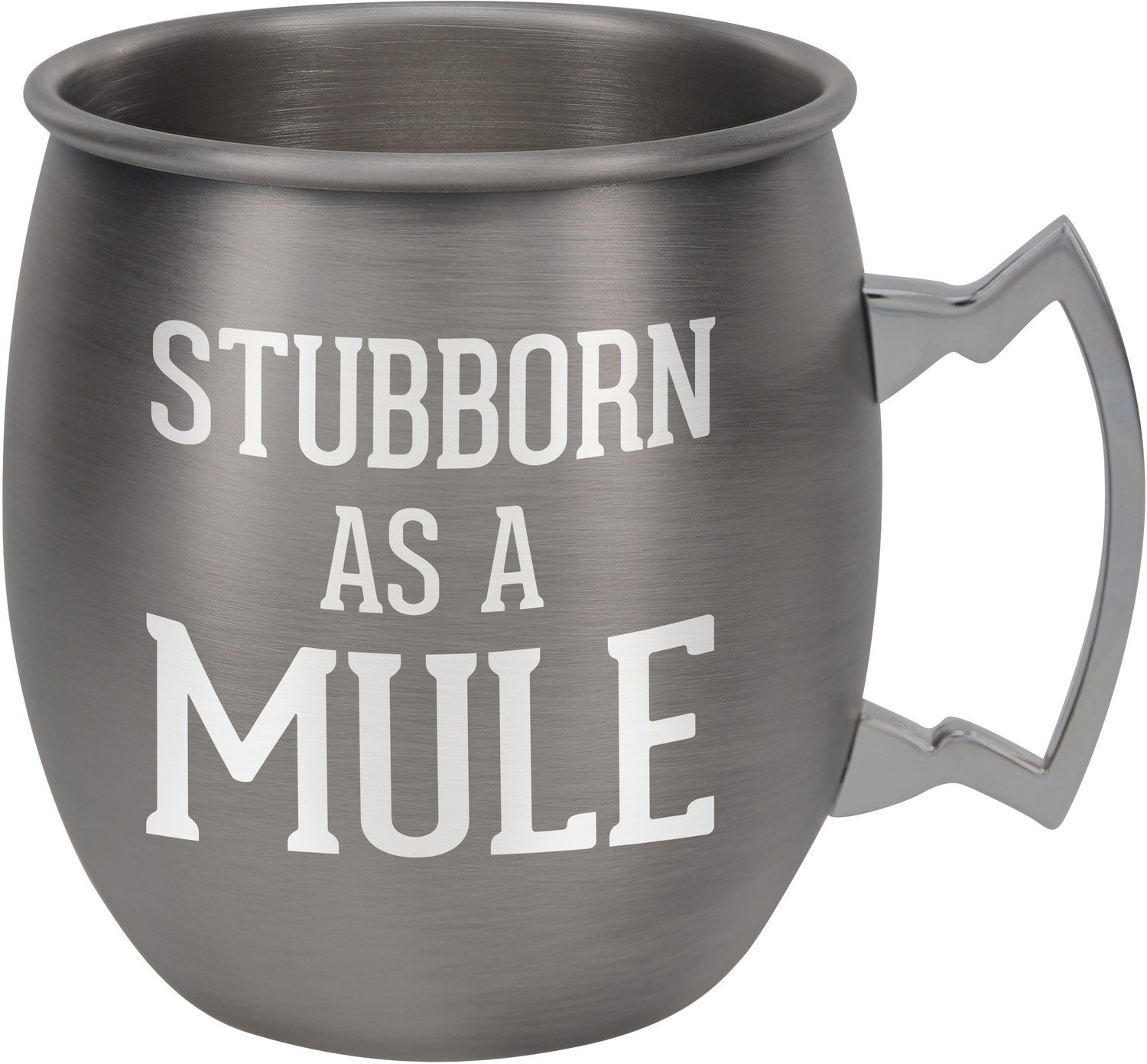 Stubborn by Man Crafted - Stubborn - 20 oz Stainless Steel Moscow Mule