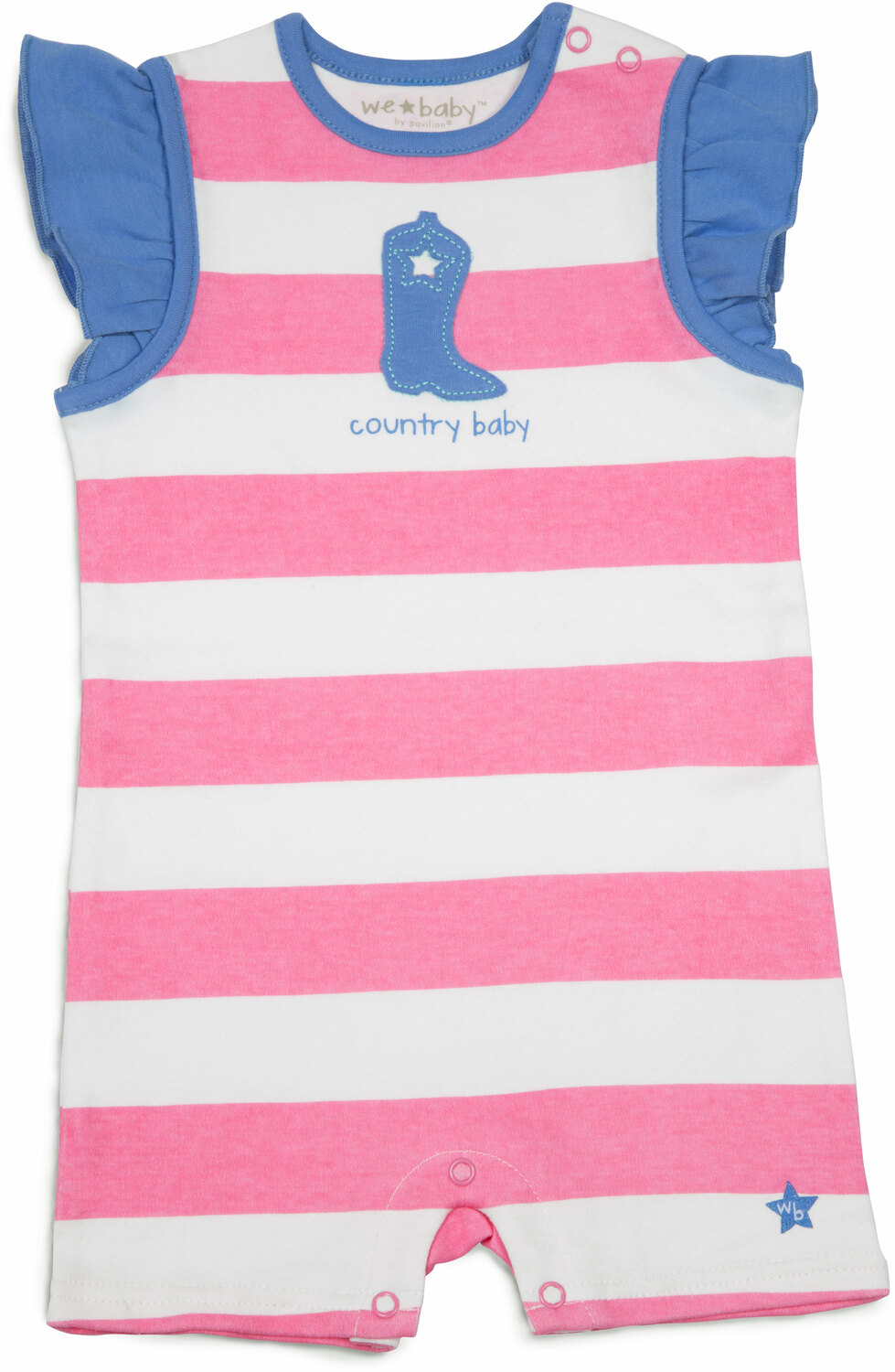 Country Baby by We Baby - Country Baby - 12-24 Month Girl Romper