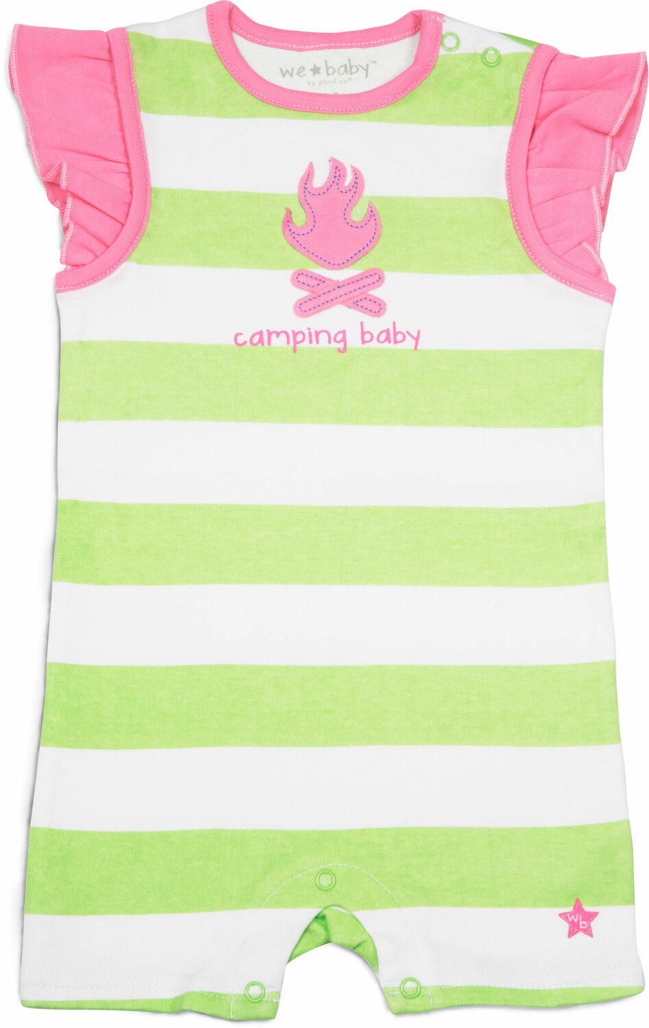 Camping Baby by We Baby - Camping Baby - 6-12 Month Girl Romper