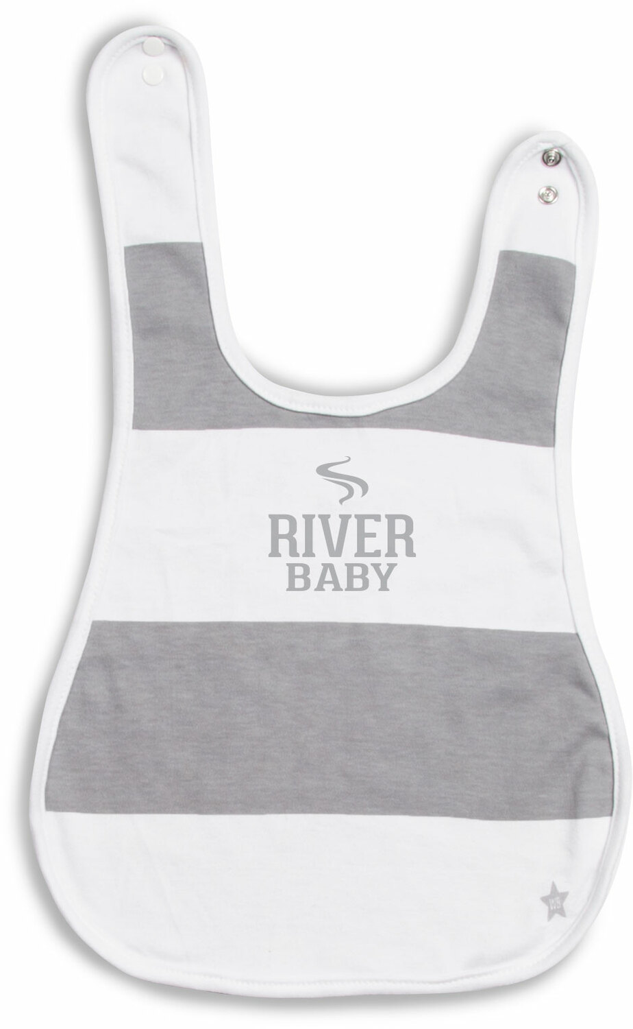 River Baby by We Baby - River Baby - Reversible Bib
(6M - 3 Years)