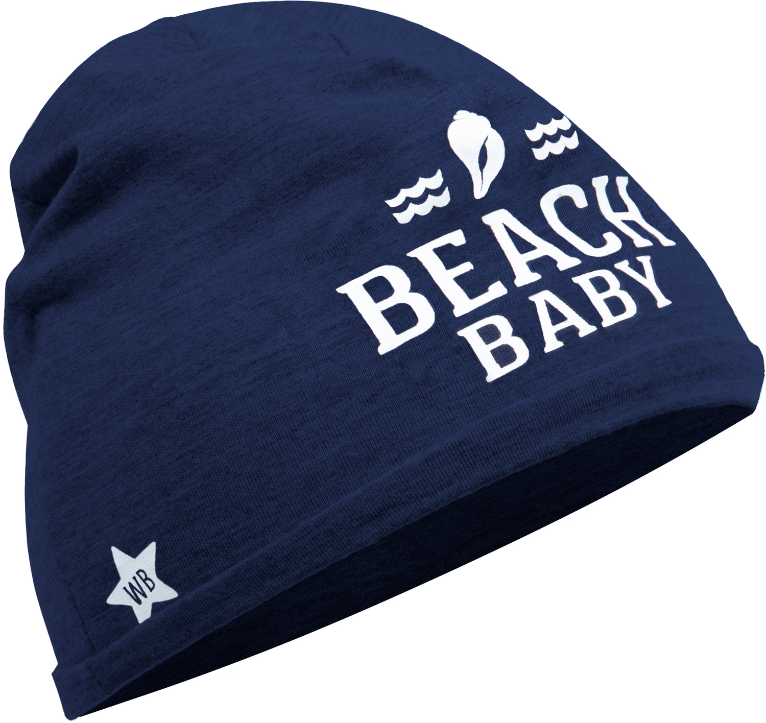 Beach by We Baby - Beach - Navy Beanie
(0-12 Months)