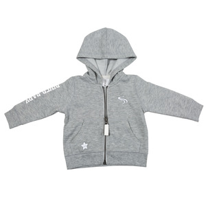 River by We Baby - 6-12 Months Gray Hoodie