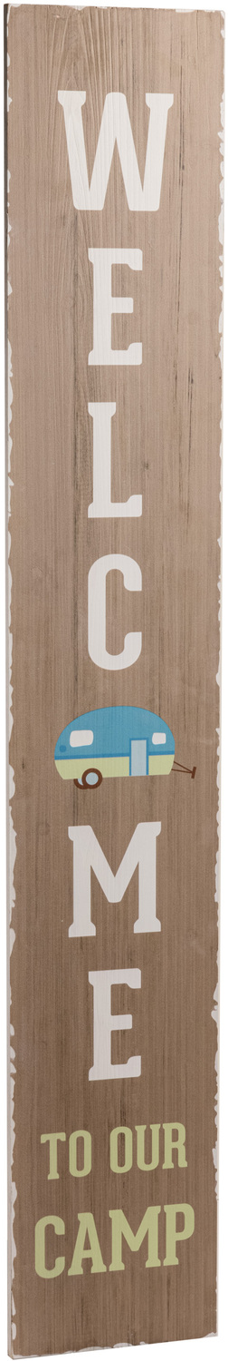 Welcome to Camp by We People - Welcome to Camp - 48" Wooden Sign