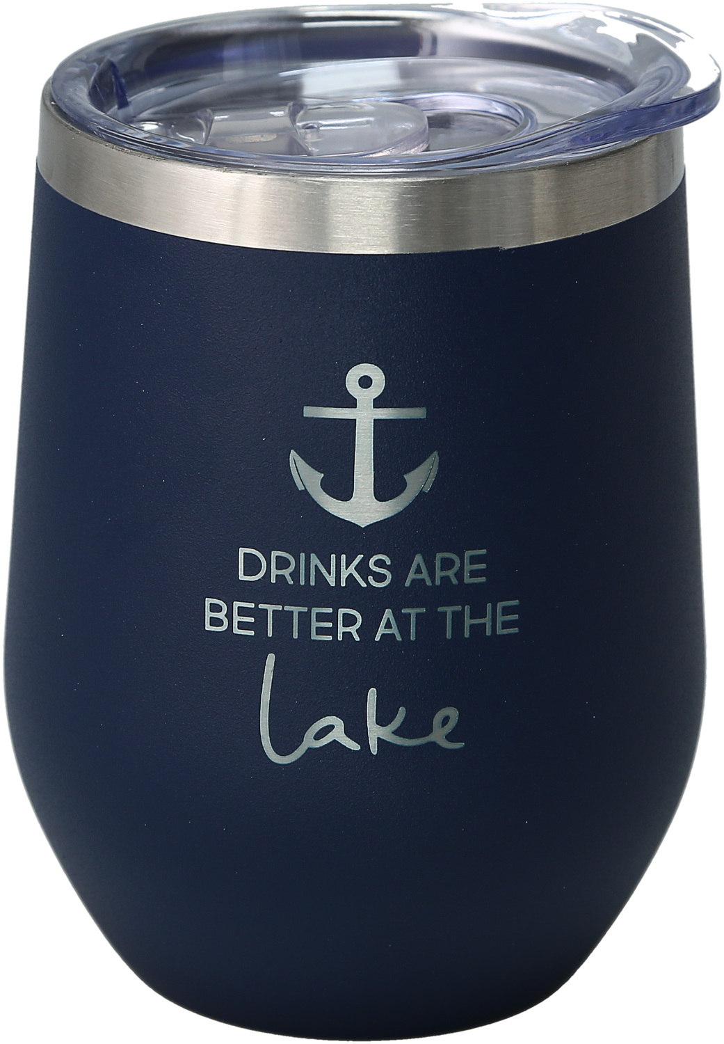 At The Lake by We People - At The Lake - 12 oz Stemless Travel Tumbler
