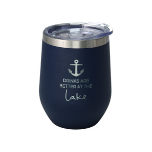 At The Lake by We People - 12 oz Stemless Travel Tumbler