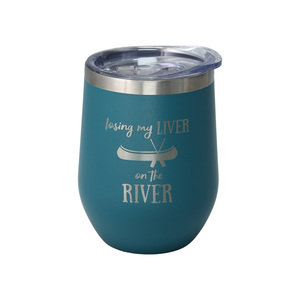 Losing My Liver by We People - 12 oz Stemless Travel Tumbler