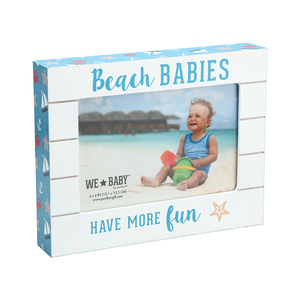 Beach Babies by We Baby - 7.5" x 6" Frame
(Holds 6" x 4" Photo)