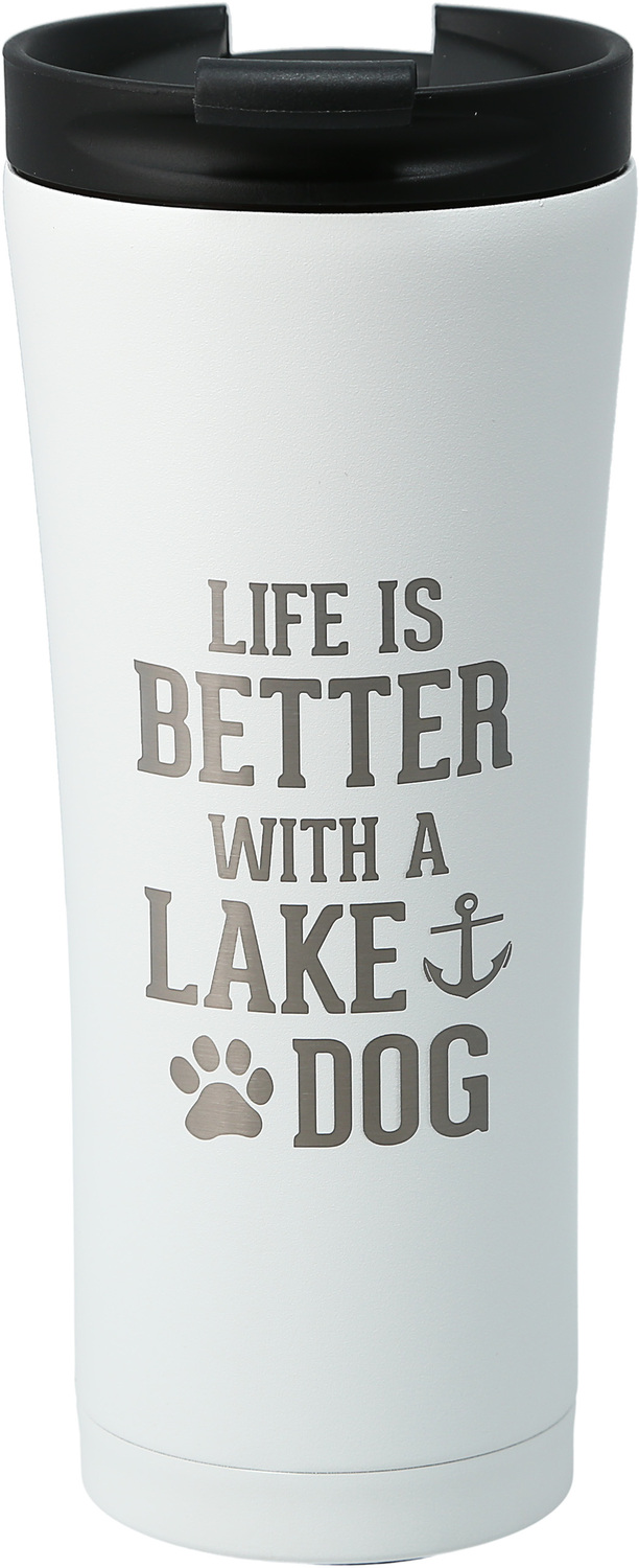 Lake Dog by We Pets - Lake Dog - 17 oz Stainless Steel Travel Tumbler