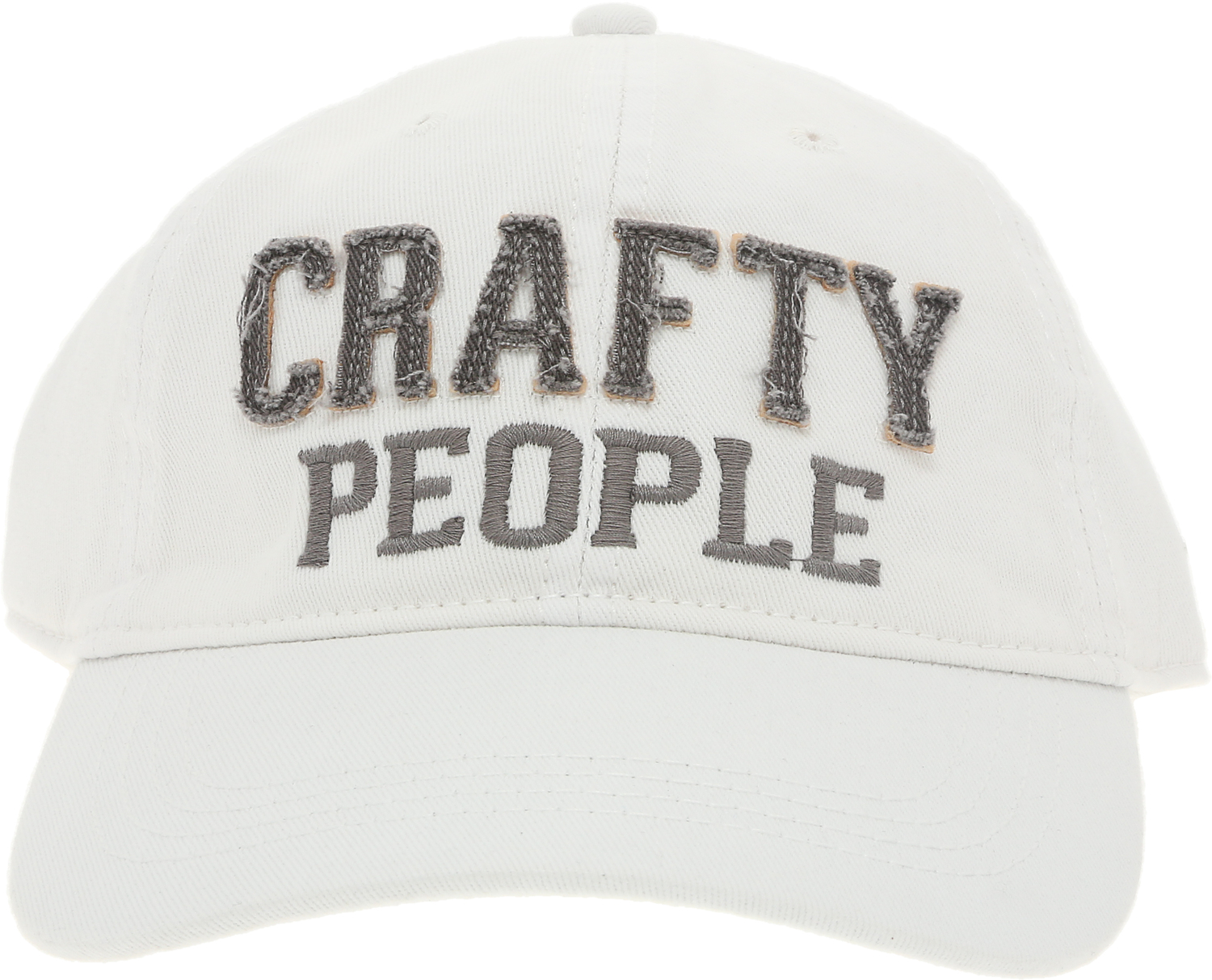 Crafty People by We People - Crafty People - White Adjustable Hat