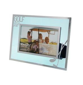 Golf Life by We People - 8.5" x 6.5" Glass Frame
(Holds a 6" x 4" Photo)