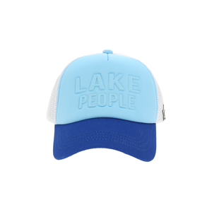 Lake People by We People - Adjustable Lake Blue Neoprene Mesh Hat