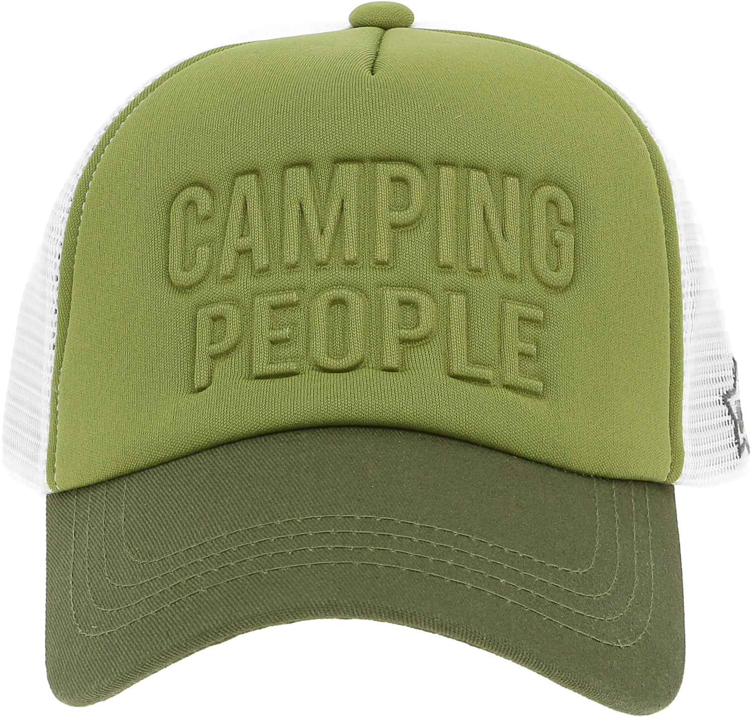 Camping People by We People - Camping People - Adjustable Moss Green Neoprene Mesh Hat