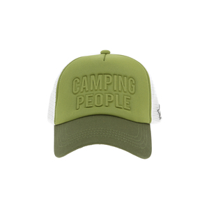 Camping People by We People - Adjustable Moss Green Neoprene Mesh Hat