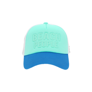 Beach People by We People - Adjustable Light Blue Neoprene Mesh Hat