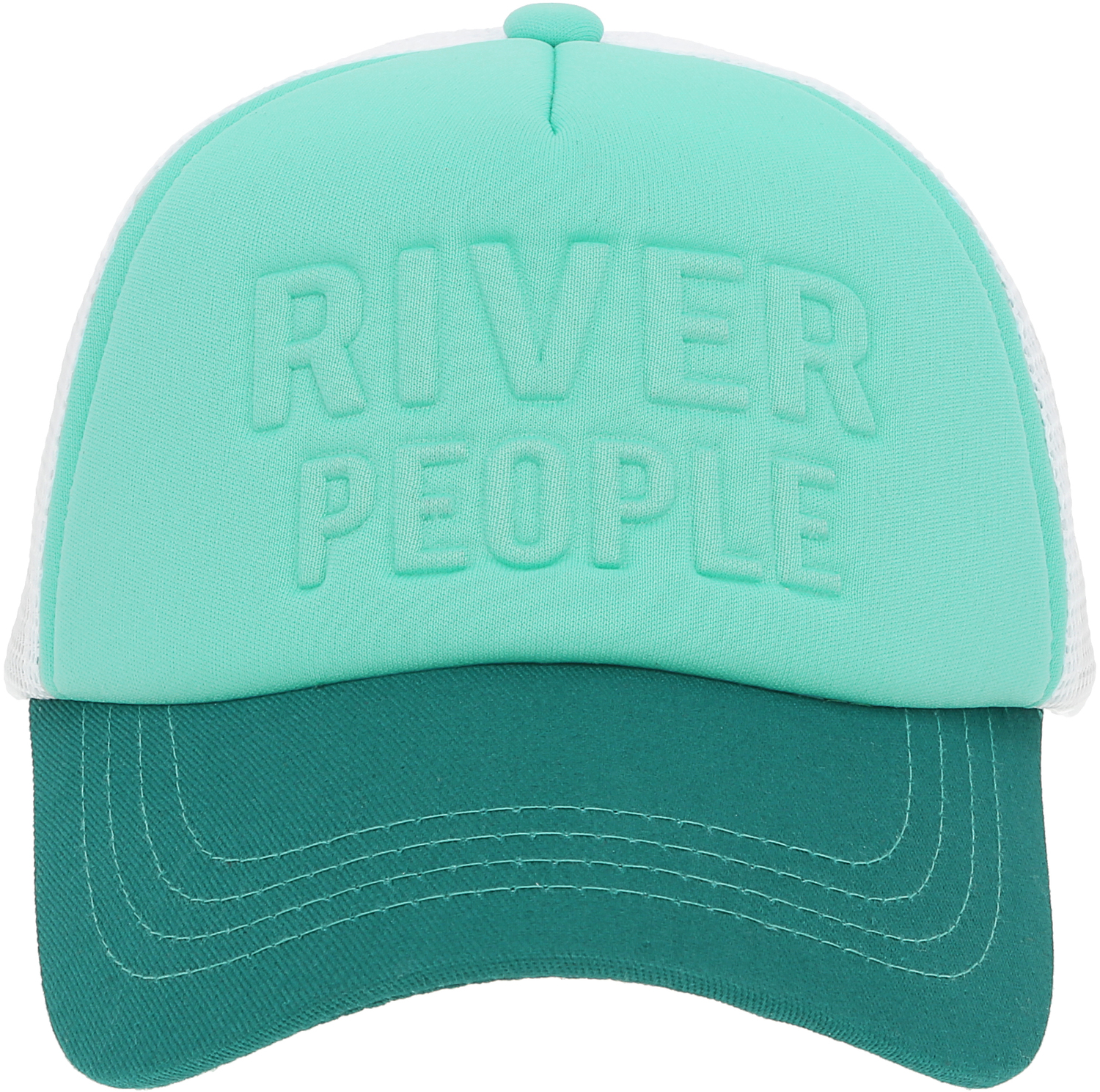 River People by We People - River People - Adjustable Turquoise Neoprene Mesh Hat