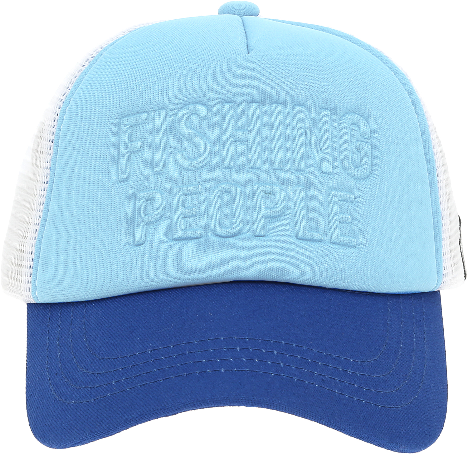 Fishing People by We People - Fishing People - Adjustable Cyan Neoprene Mesh Hat