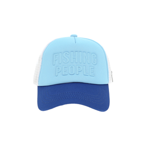Fishing People by We People - Adjustable Cyan Neoprene Mesh Hat