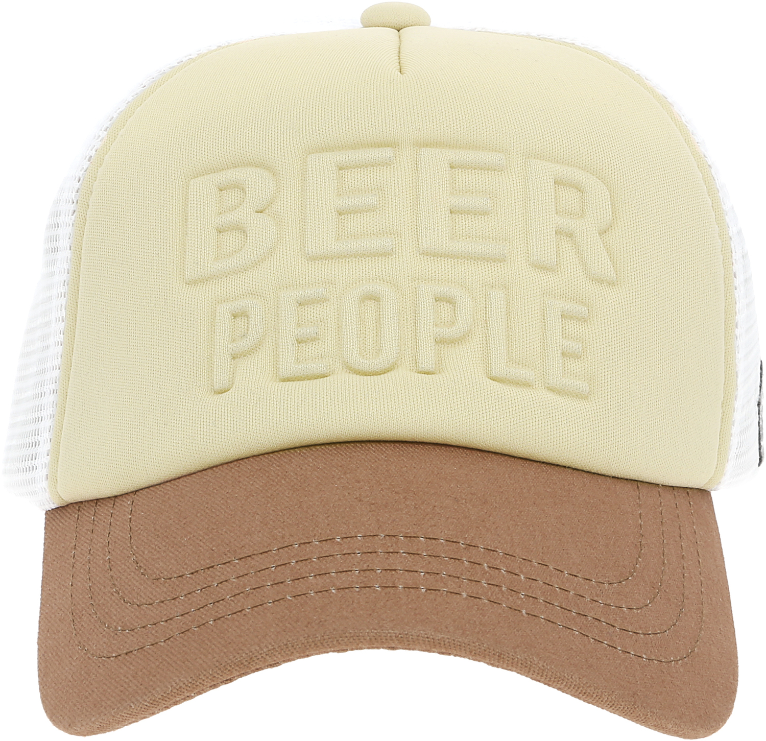 Beer People by We People - Beer People - Adjustable Khaki Neoprene Mesh Hat
