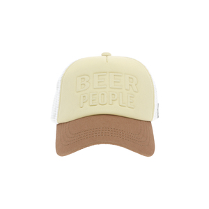 Beer People by We People - Adjustable Khaki Neoprene Mesh Hat