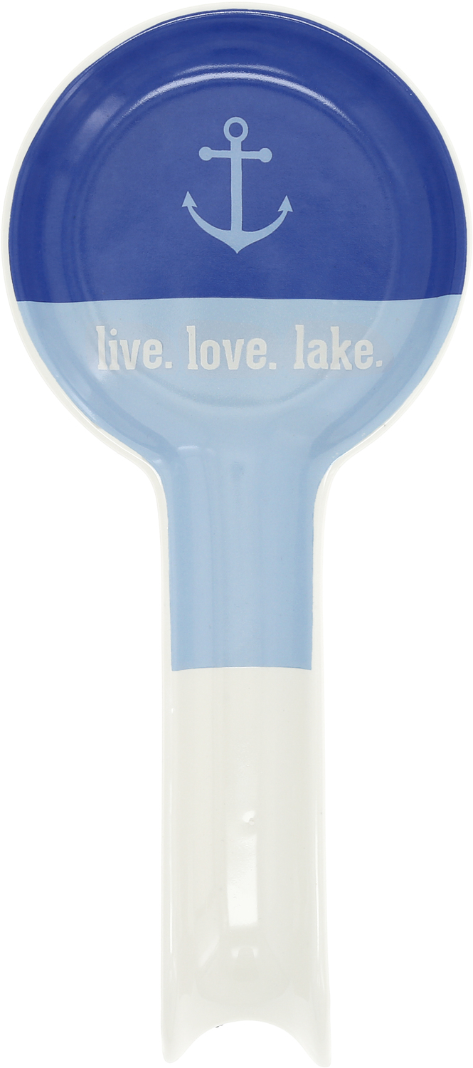Live. Love. Lake. by We People - Live. Love. Lake. - 9" Spoon Rest