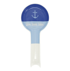 Live. Love. Lake. by We People - 9" Spoon Rest