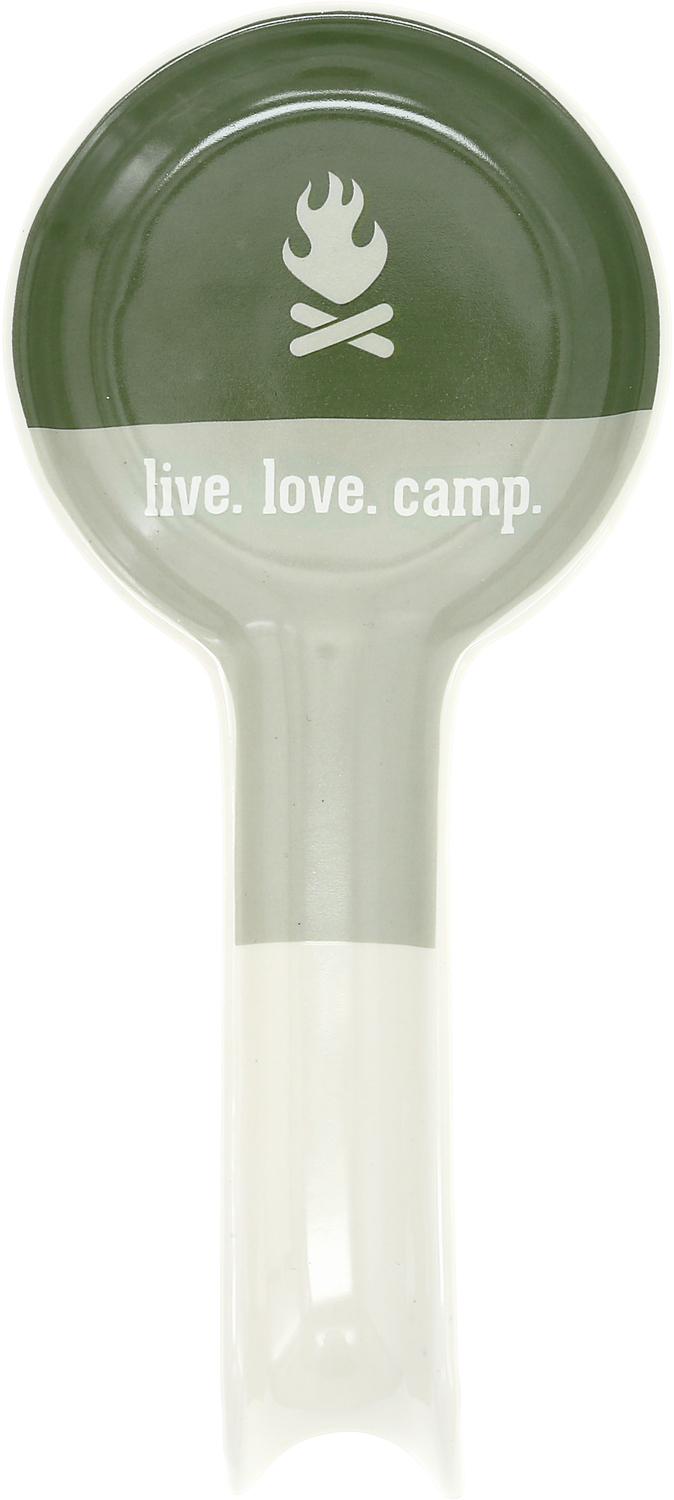 Live. Love. Camp. by We People - Live. Love. Camp. - 9" Spoon Rest