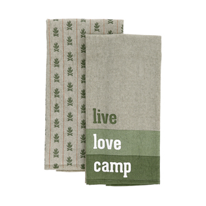 Live Love Camp by We People - Tea Towel Gift Set
(2 - 20" x 28")