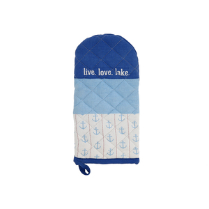 Live. Love. Lake. by We People - 12" Oven Mitt