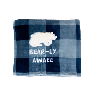 Bear-ly Awake by We People - 50" x 60" Royal Plush Blanket