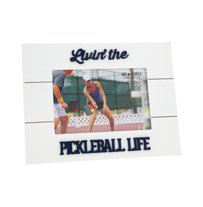 Pickleball Life by We People - 8.5" x 6.5" MDF Frame (Holds 6" x 4" Photo)
