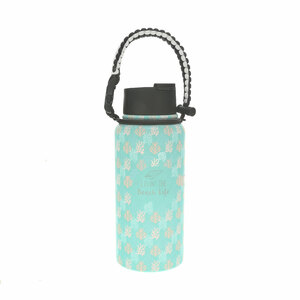 Beach Life by We People - 32 oz Stainless Steel Water Bottle with Paracord Survival Handle