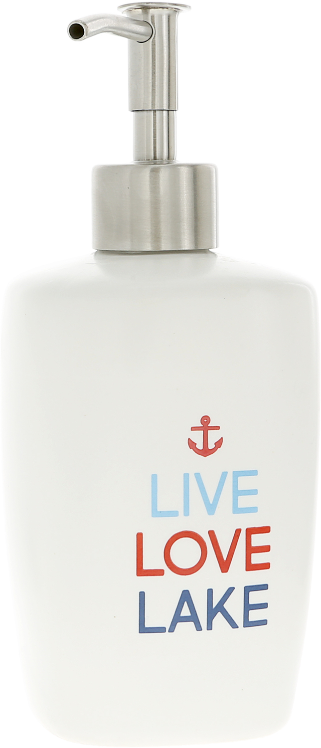 Live Love Lake by We People - Live Love Lake - Ceramic Soap/Lotion Dispenser