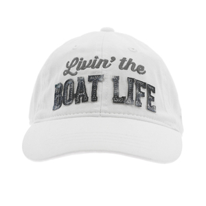 Boat Life by We People - White Adjustable Hat
