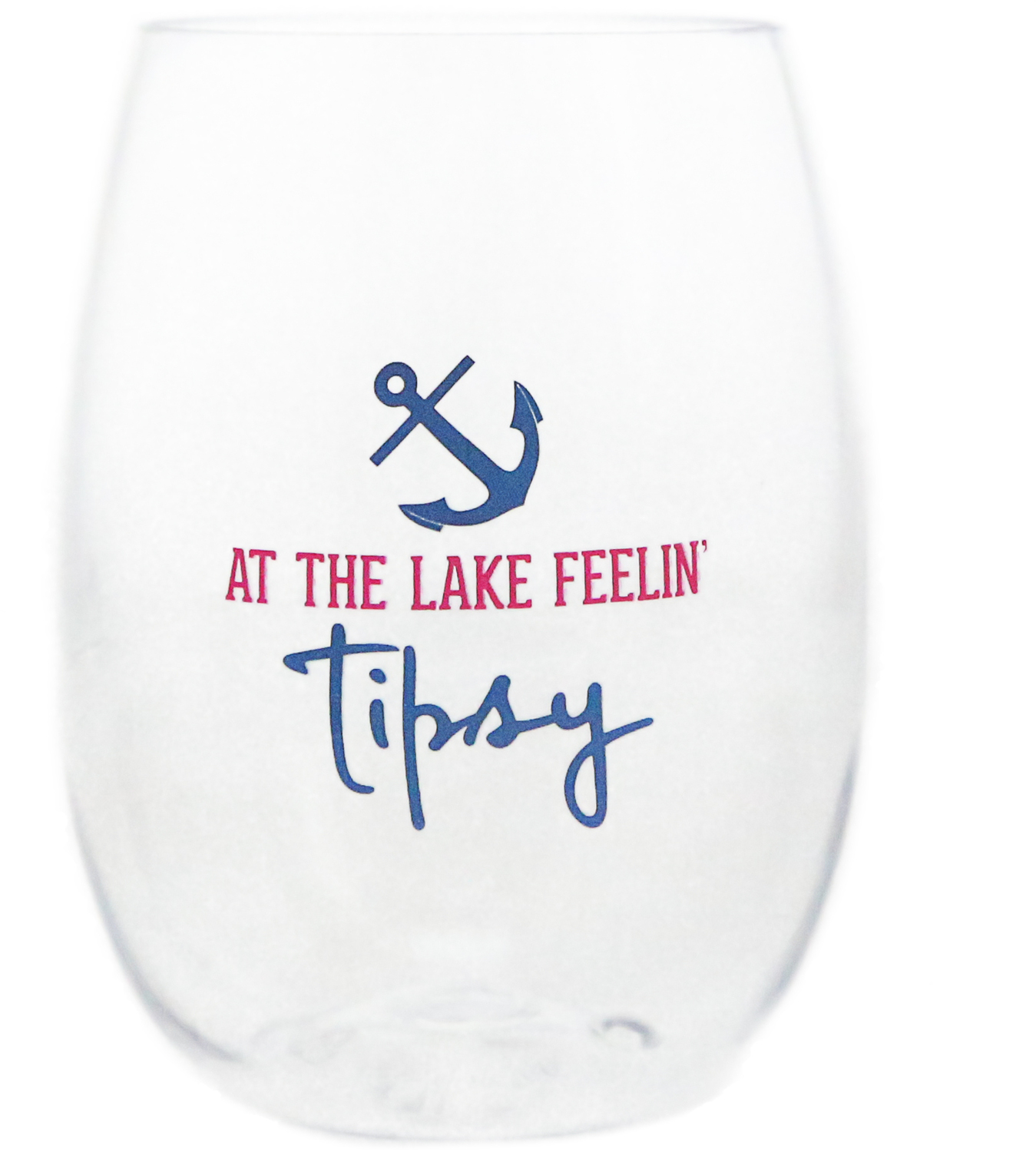 At The Lake by We People - At The Lake - 14 oz Tritan Stemless Wine Glass