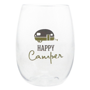 Happy Camper by We People - 14 oz Tritan Stemless Wine Glass