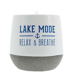 Lake Mode by We People - 11 oz - 100% Soy Wax Reveal Candle
Scent: Serenity