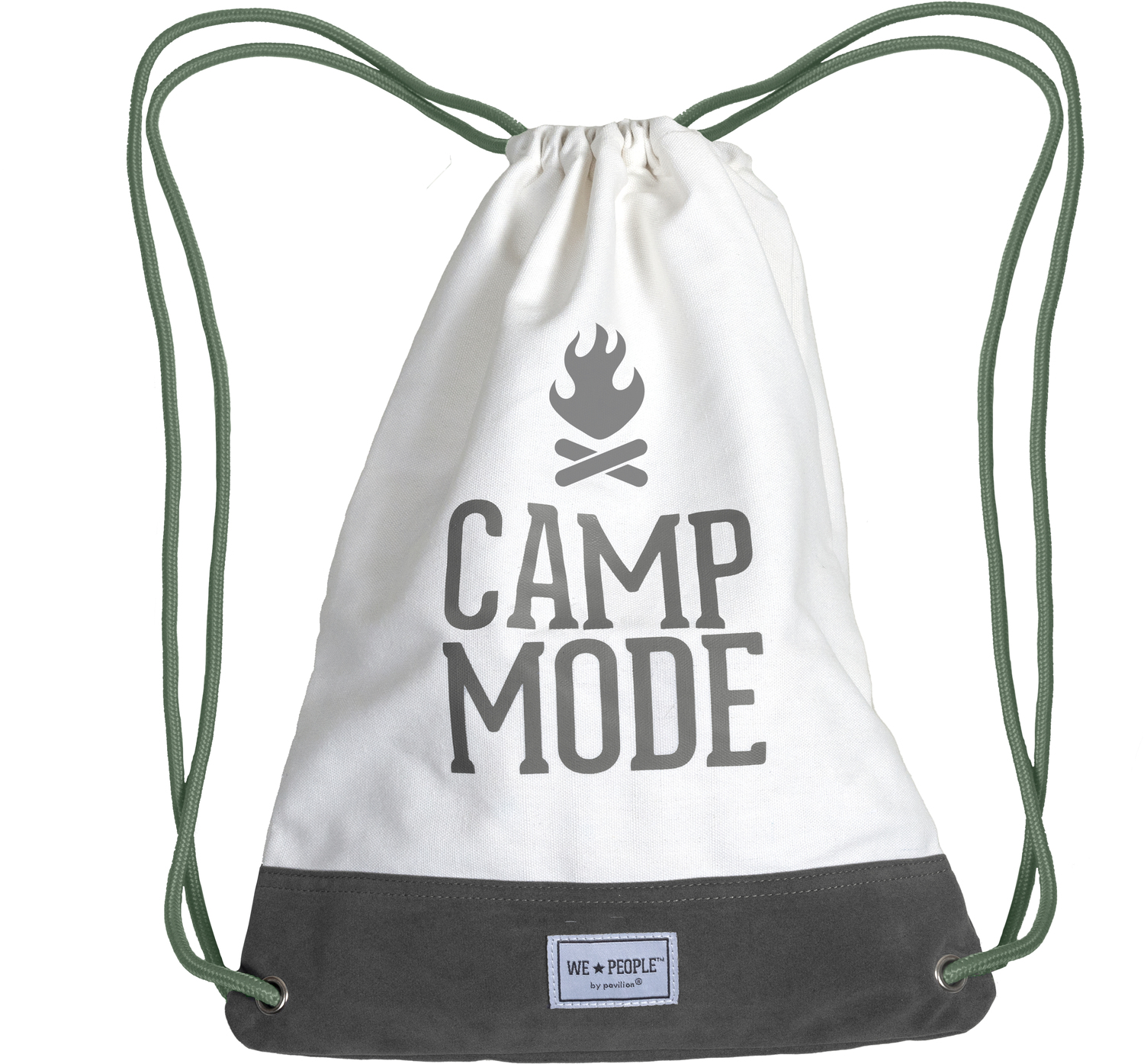 Camp Mode by We People - Camp Mode - 13" x 17" Canvas Drawstring Bag