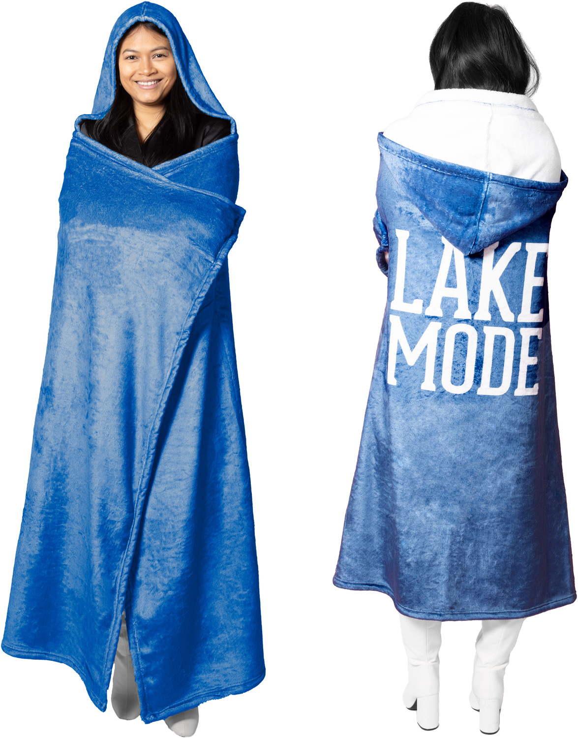 Lake Mode by We People - Lake Mode - 50" x 60" Royal Plush Hooded Blanket