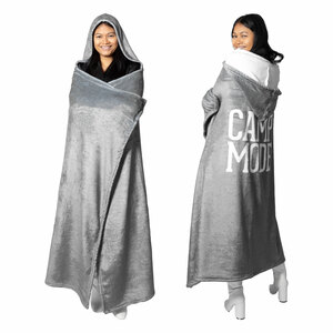 Camp Mode by We People - 50" x 60" Royal Plush Hooded Blanket