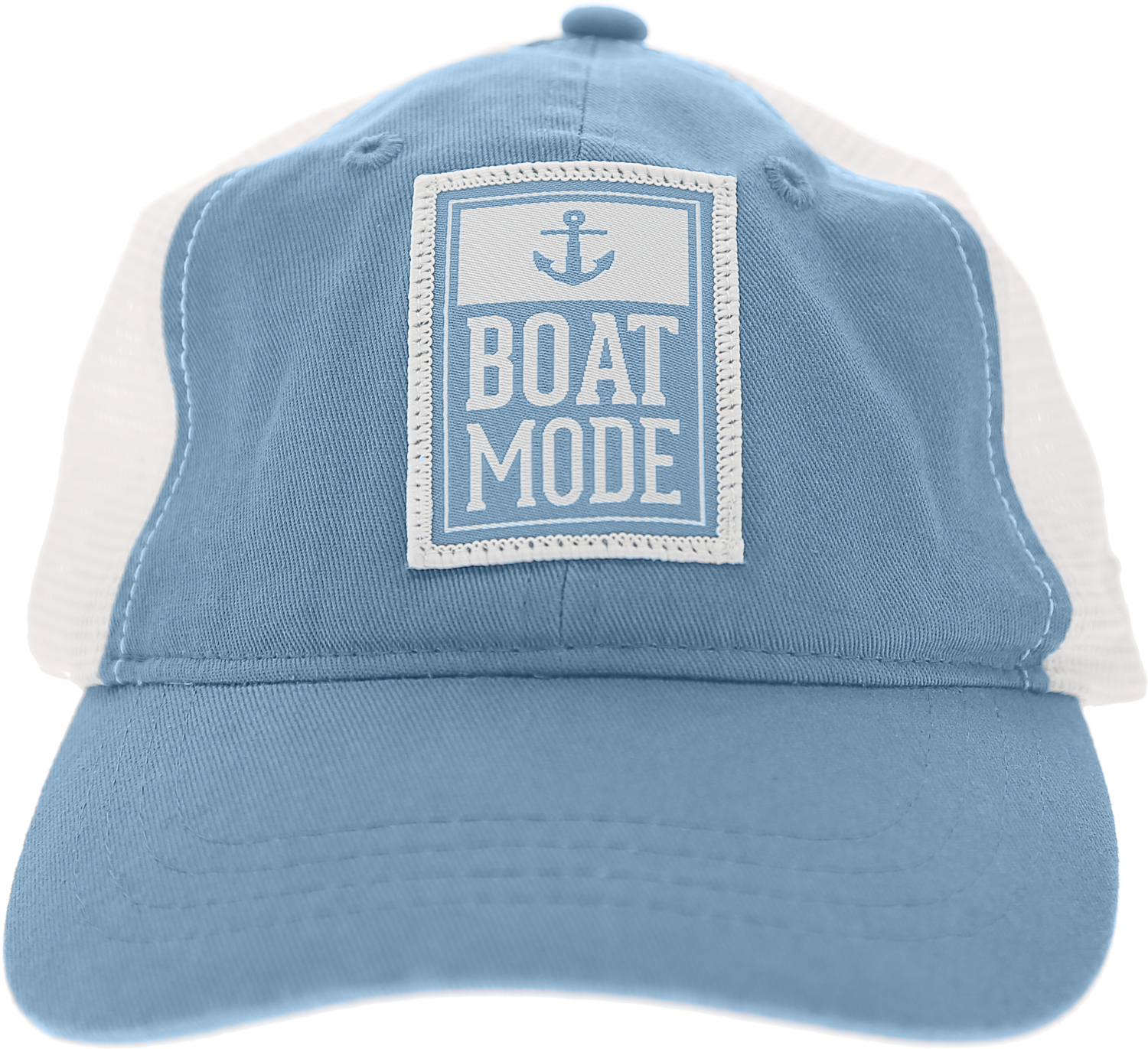 Boat Icon by We People - Boat Icon - Cadet Blue Adjustable Mesh Hat